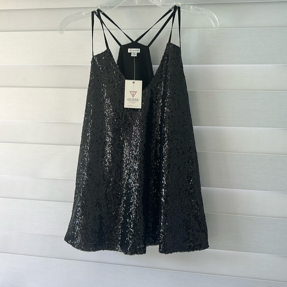 Guess Black Sequence Top. - image 1